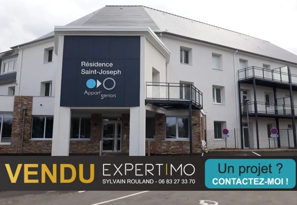 Appartement T2 35 m² à Fougères, Résidence Seniors avec locataire en place