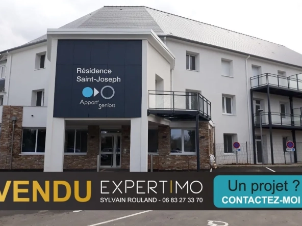 Appartement T2 35 m² à Fougères, Résidence Seniors avec locataire en place