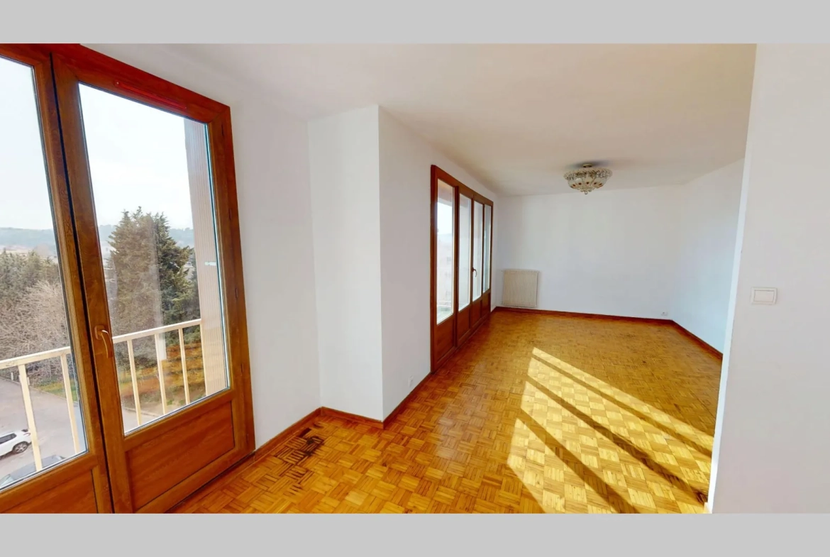 Bel appartement rénové de 3 chambres avec balcon à Gardanne – Exposition sud 