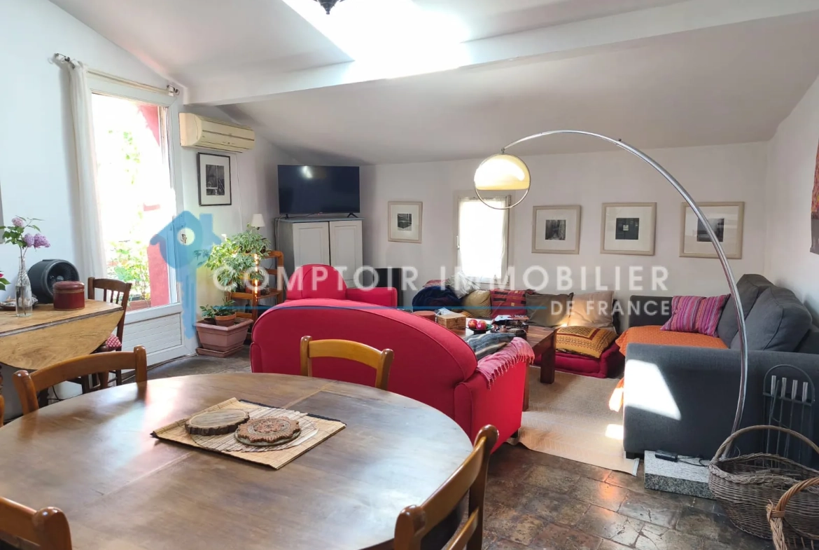 Maison de village avec terrasse à Vallabrègues - Charmante demeure provençale 