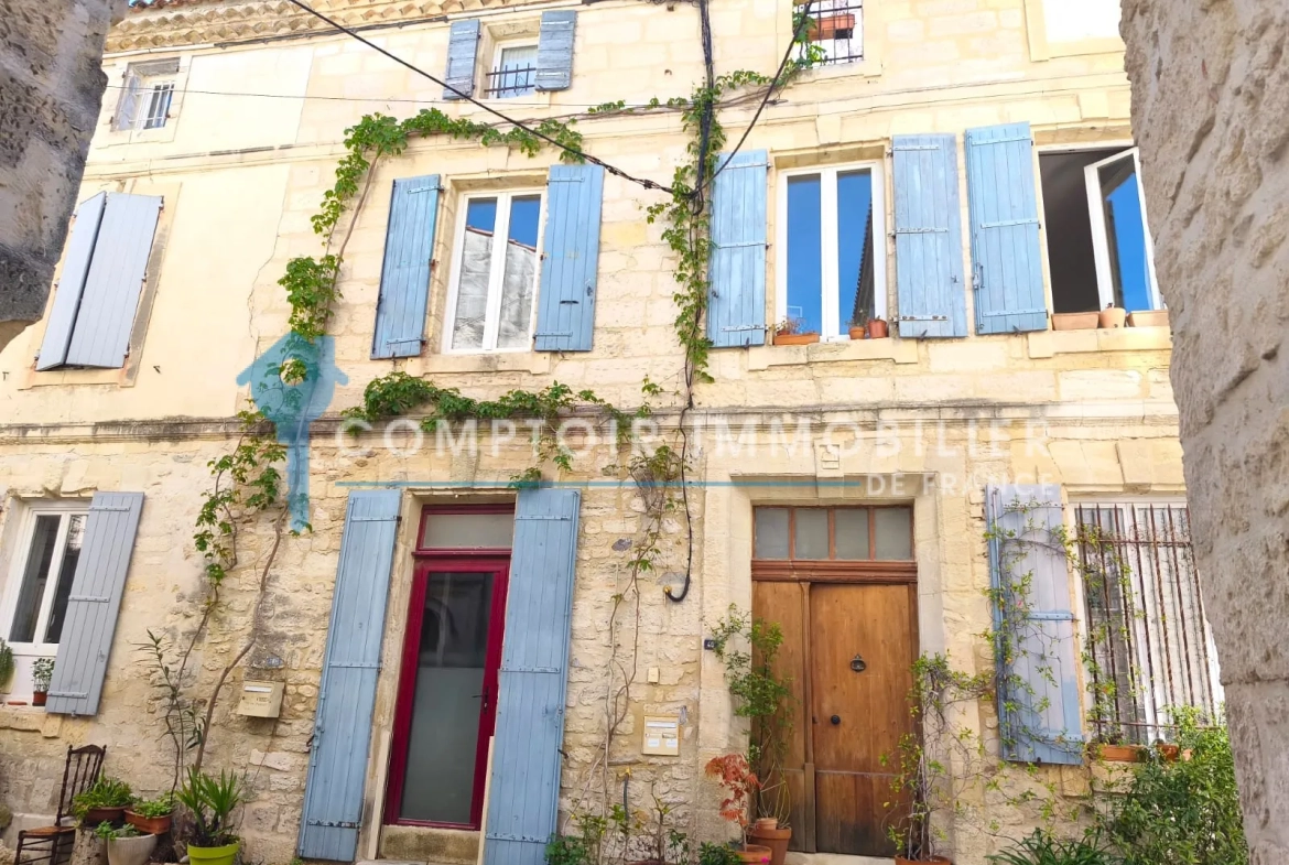 Maison de village avec terrasse à Vallabrègues - Charmante demeure provençale 