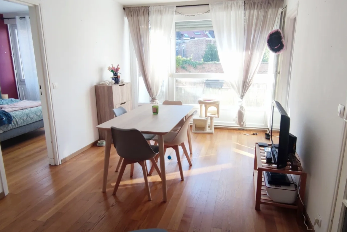 Appartement lumineux de 43 m² dans le centre de Douai - T2 avec balcon 