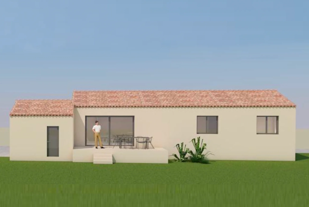 Maison neuve de plain-pied à Camaret-sur-Aigues - 89 m² avec garage et terrasse 