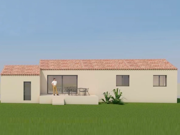 Maison neuve de plain-pied à Camaret-sur-Aigues - 89 m² avec garage et terrasse