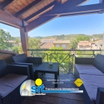 Bel appartement T2 avec terrasse et vue sur la rivière à Condrieu