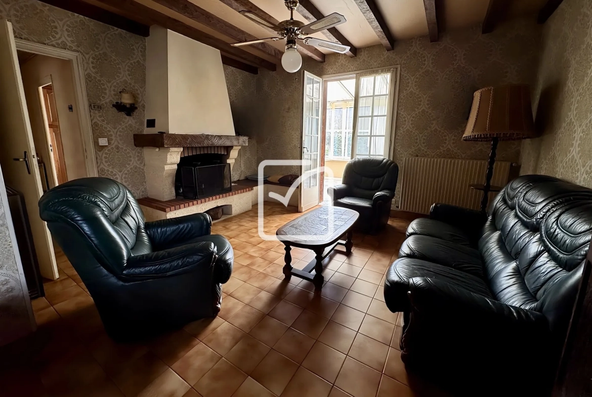 Belle maison à Sarlat-la-Canéda avec jardin, 3 chambres et garage 