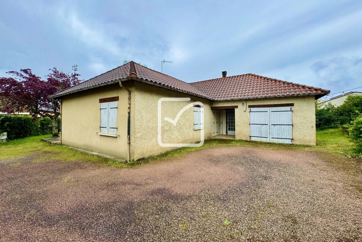 Belle maison à Sarlat-la-Canéda avec jardin, 3 chambres et garage 