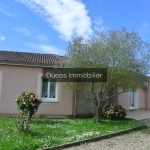 Maison de plain-pied avec jardin et garage à Beaupuy, 3 chambres