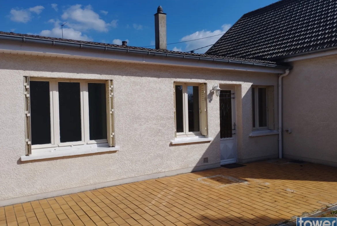 Charmante maison à Noyon avec grand terrain et potentiel d'agrandissement 