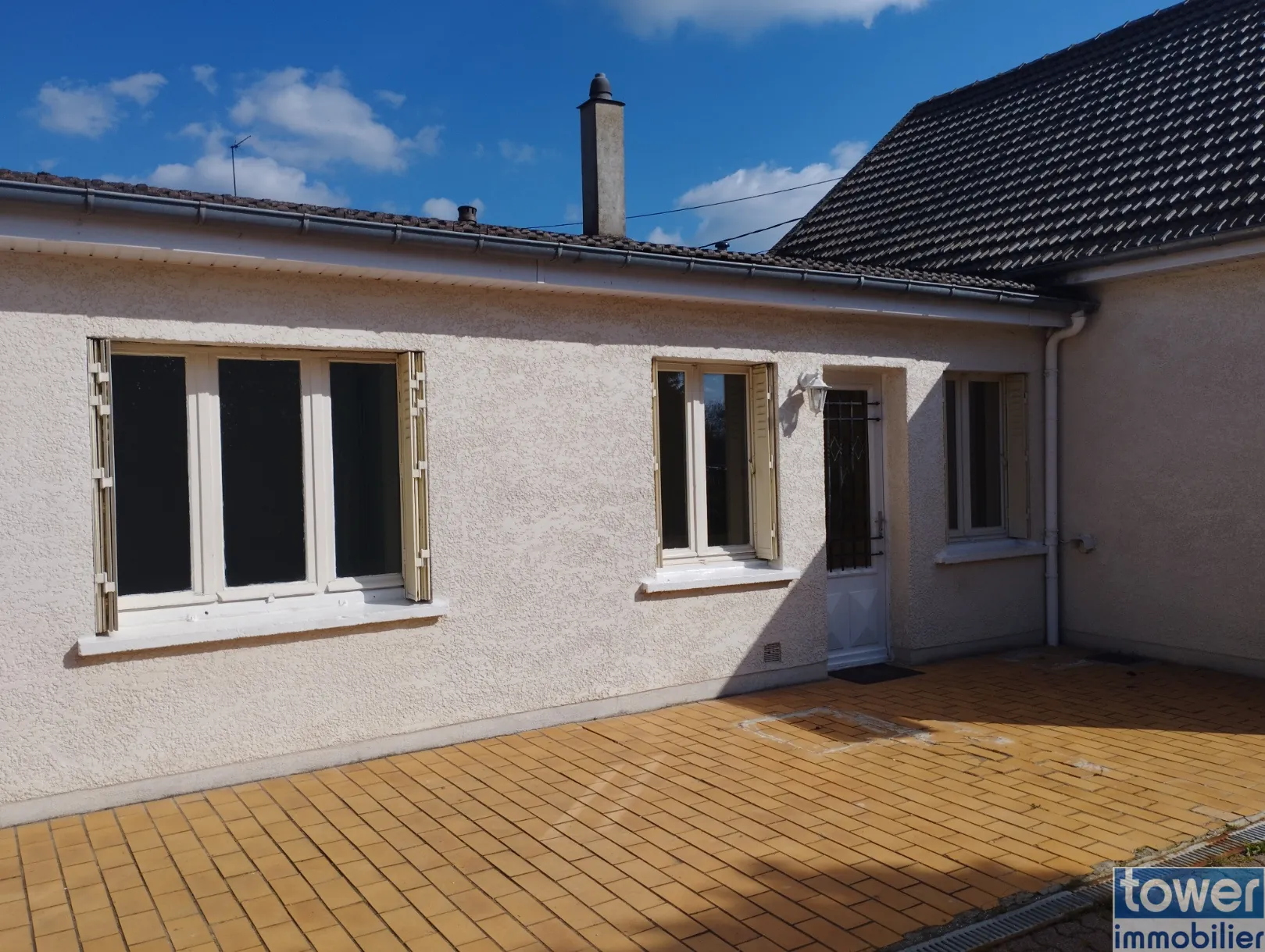 Charmante maison à Noyon avec grand terrain et potentiel d'agrandissement 