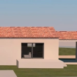 Maison neuve plain-pied à Camaret-sur-Aigues, 2 chambres, terrasses, livraison 2025