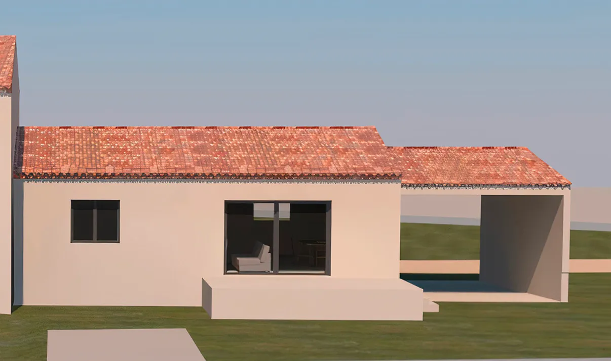 Maison neuve plain-pied à Camaret-sur-Aigues, 2 chambres, terrasses, livraison 2025 