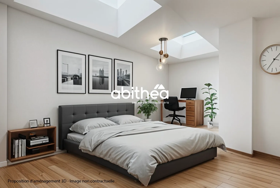 Appartement de standing à Arras, 92 m², rénové, hyper-centre 