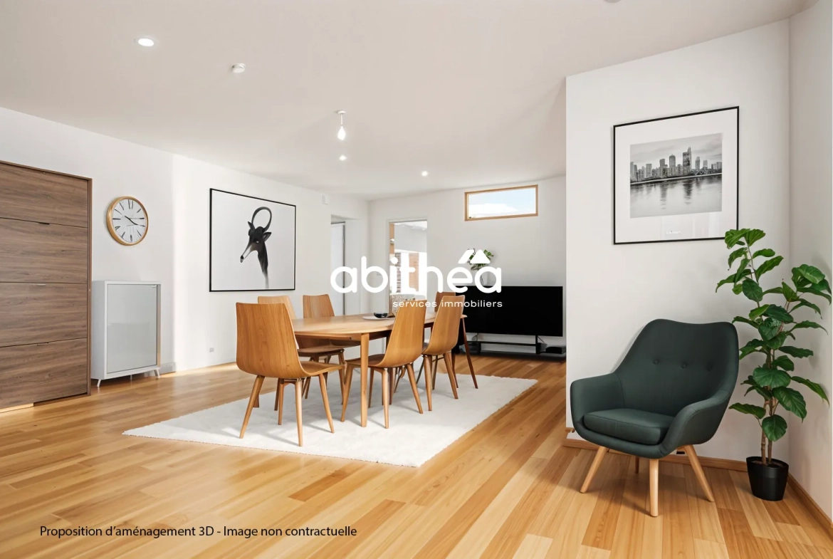Appartement de standing à Arras, 92 m², rénové, hyper-centre 