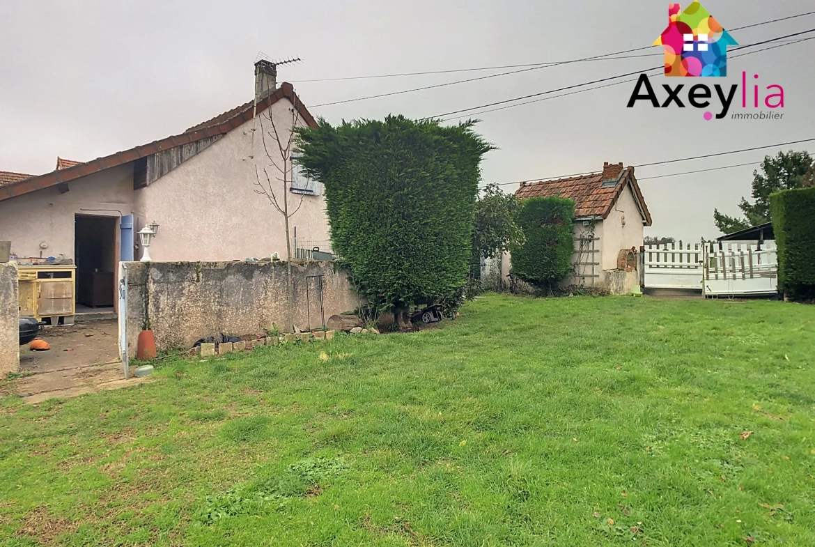 Maison à rénover à Curdin (71130) – Opportunité dans secteur calme 