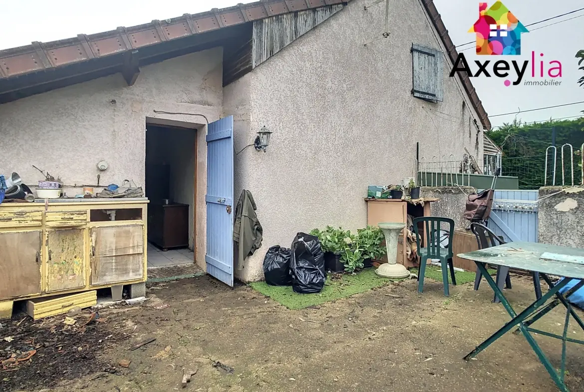 Maison à rénover à Curdin (71130) – Opportunité dans secteur calme 