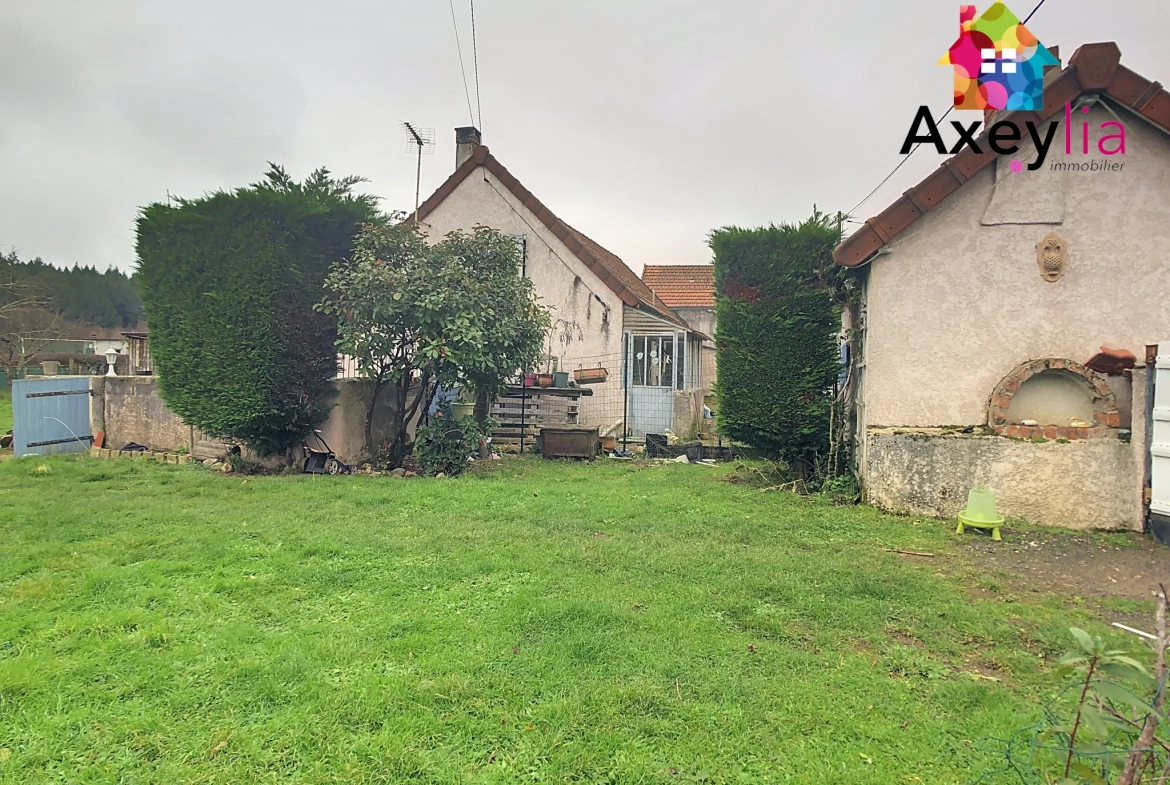 Maison à rénover à Curdin (71130) – Opportunité dans secteur calme 
