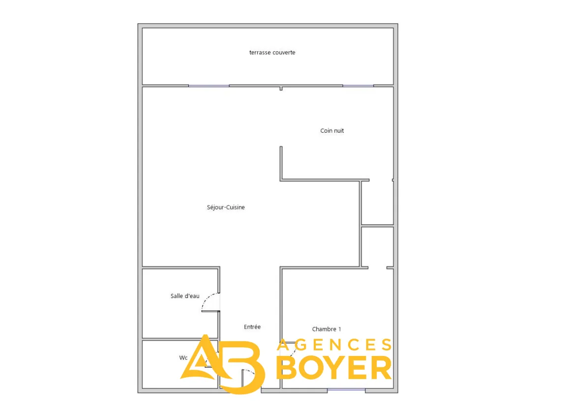 Appartement T3 avec terrasse et parking à Sanary-sur-Mer, vue mer 