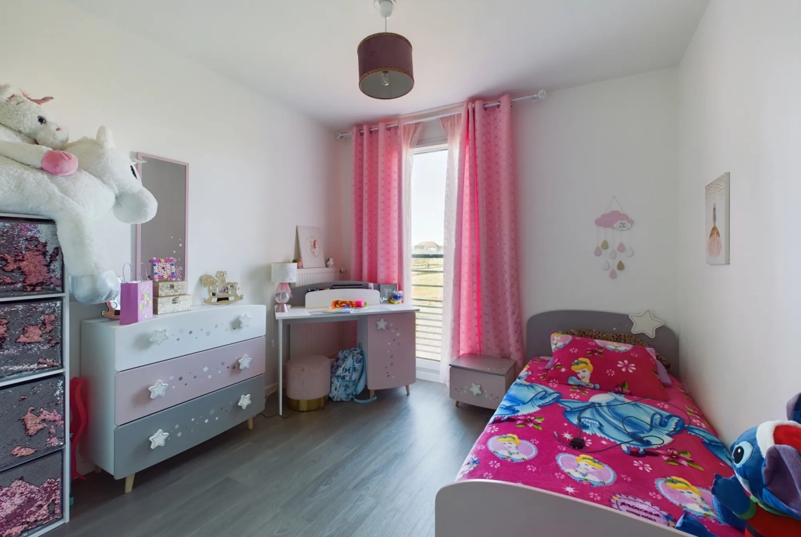 Appartement 4 pièces avec balcon et parking à Saint-Pierre-du-Perray 