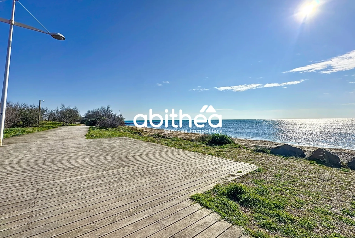 Studio rénové avec vue mer au Cap d'Agde – idéal investissement ou résidence secondaire 