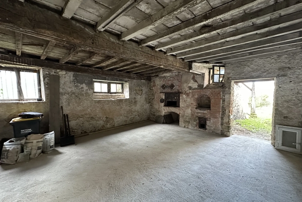 Maison avec local commercial et potentiel d'aménagement à Lasseube 