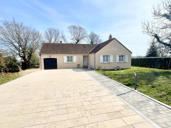 Maison de plain-pied lumineuse de 102m² entre La Ferté-Gaucher et Esternay