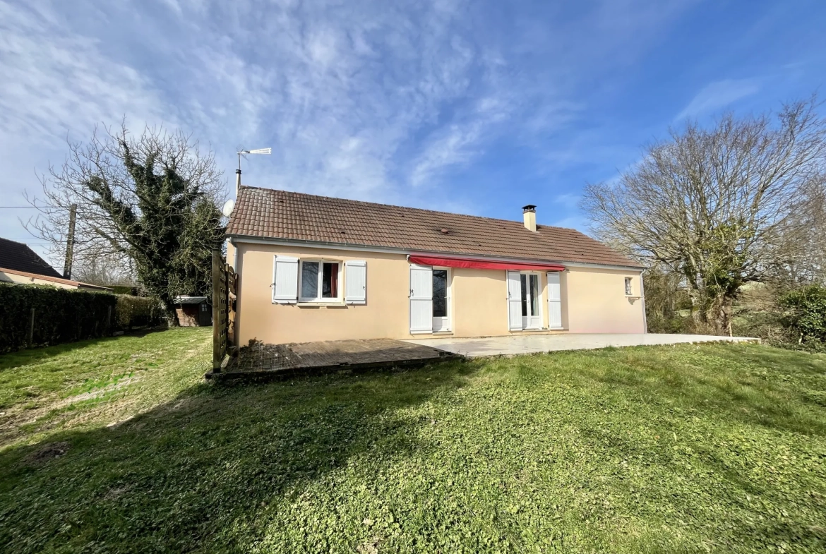Maison de plain-pied lumineuse de 102m² entre La Ferté-Gaucher et Esternay 