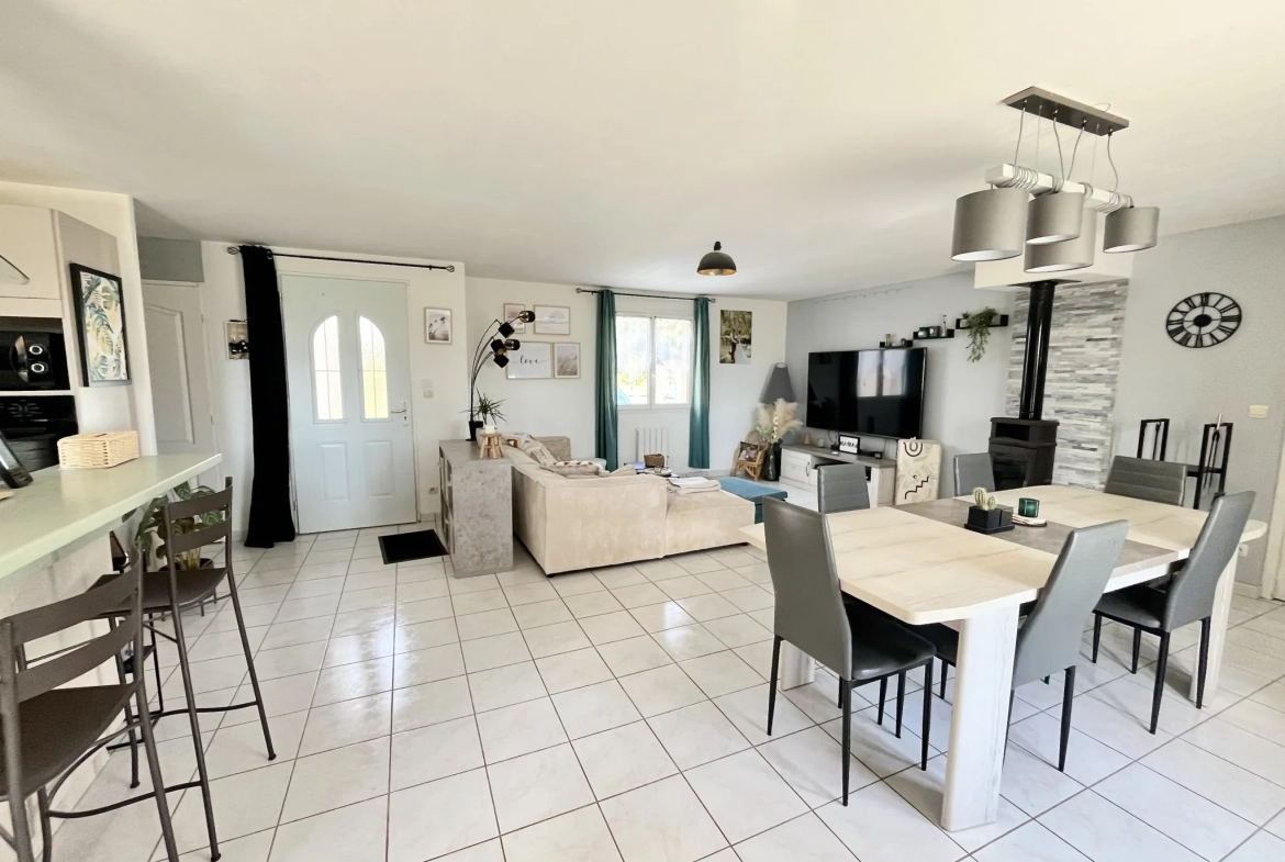 Maison de plain-pied lumineuse de 102m² entre La Ferté-Gaucher et Esternay 