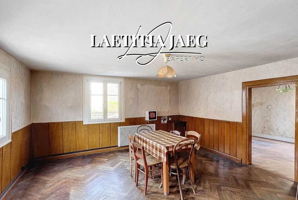 Ensemble immobilier à fort potentiel à Boofzheim, 200 m² avec dépendances et terrain à aménager 
