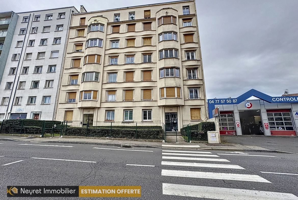 Appartement T2 de 48 m² à Saint-Étienne proche Bellevue - Investissement idéal 
