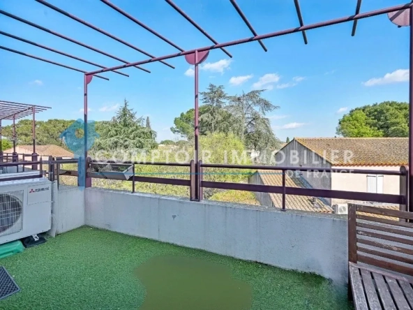 Appartement T2 avec terrasse et parking à Aubord - Exclu