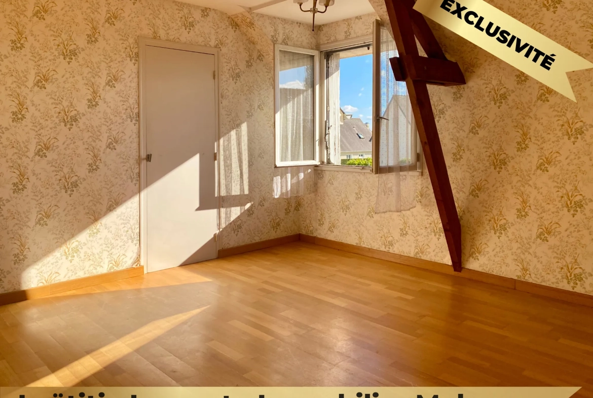 Maison familiale en pierre à Melesse avec grand volume et potentiel de rénovation 