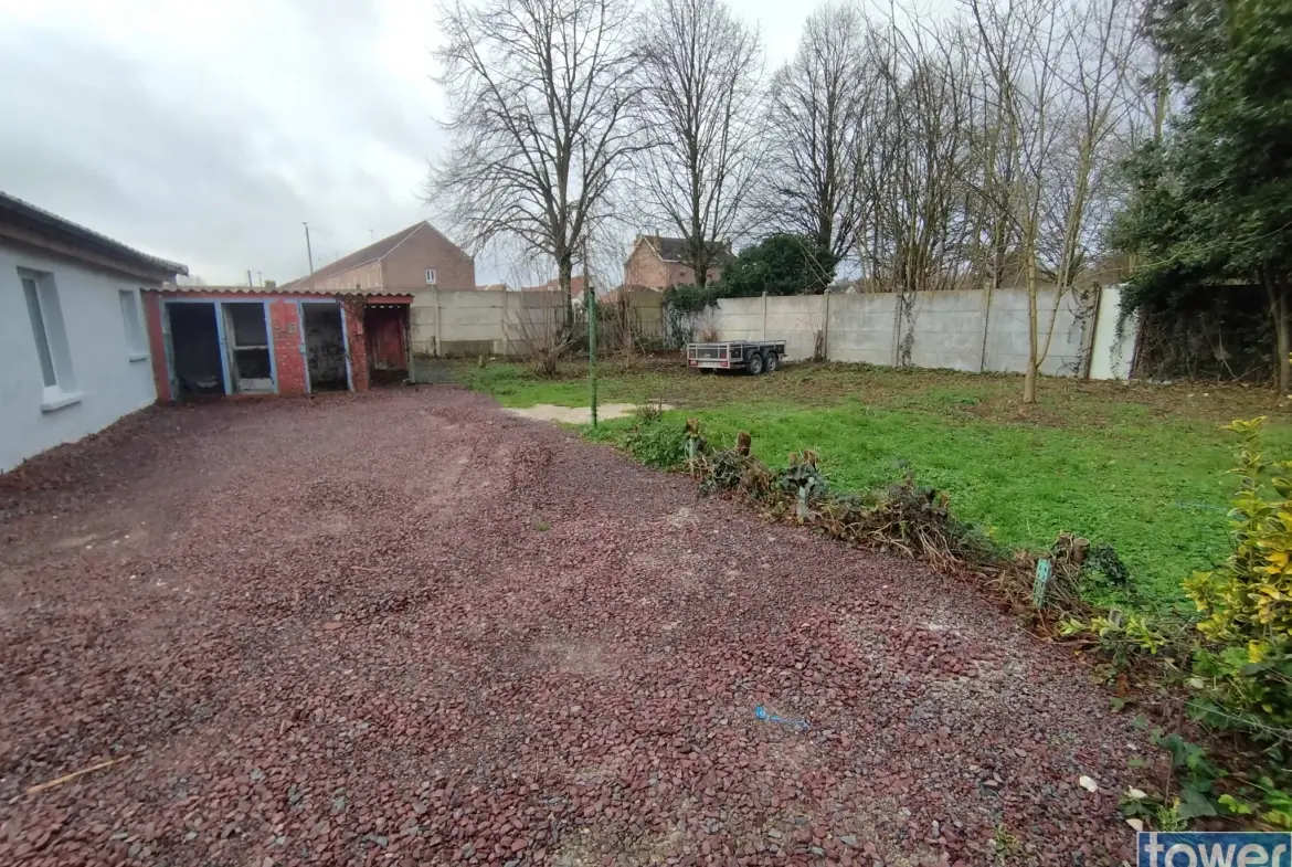 Plain-pied individuel à Auchel proche du bois de Saint-Pierre - Maison 130 m² 