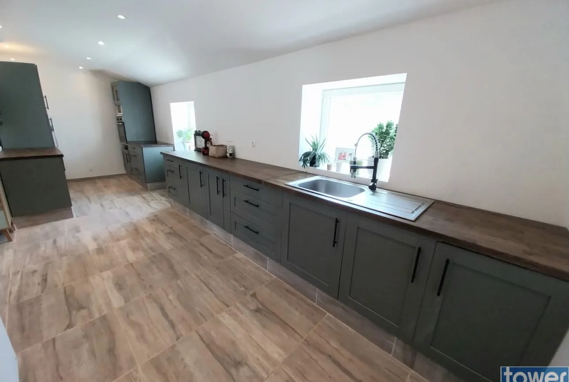 Plain-pied individuel à Auchel proche du bois de Saint-Pierre - Maison 130 m² 