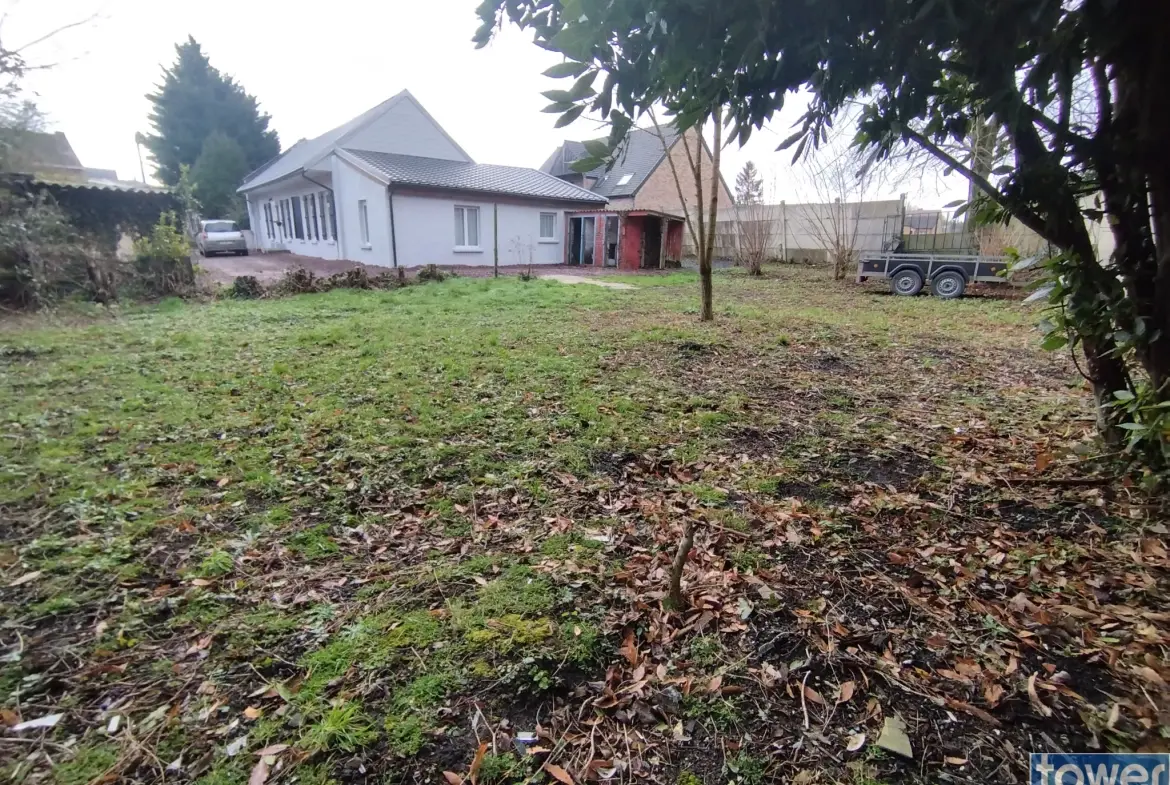 Plain-pied individuel à Auchel proche du bois de Saint-Pierre - Maison 130 m² 