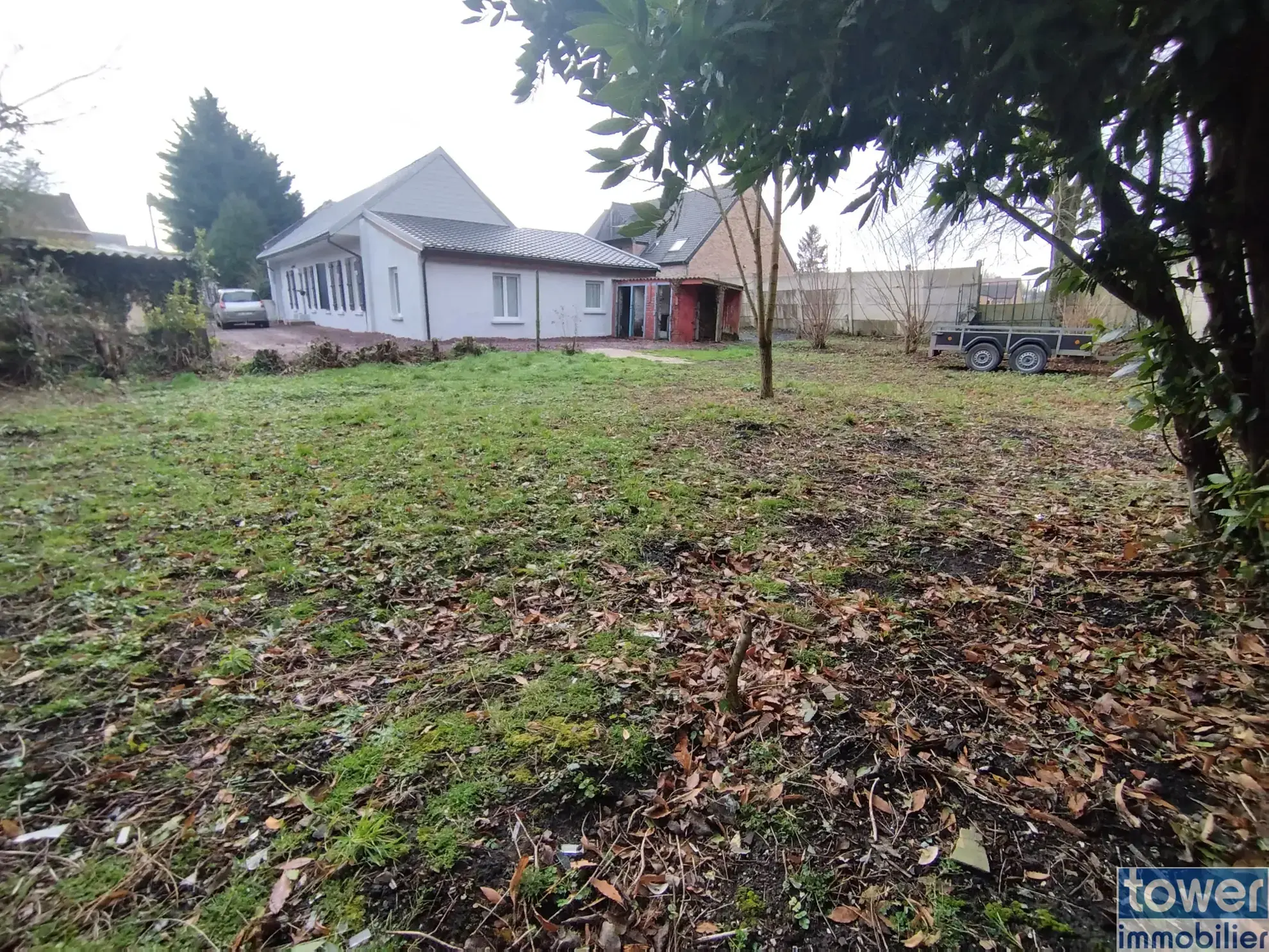 Plain-pied individuel à Auchel proche du bois de Saint-Pierre - Maison 130 m² 