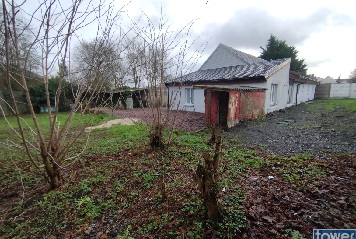 Plain-pied individuel à Auchel proche du bois de Saint-Pierre - Maison 130 m² 