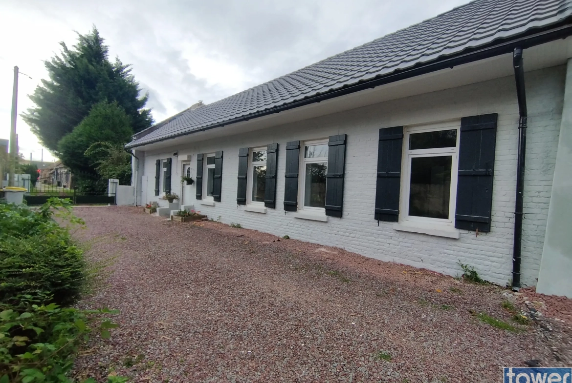 Plain-pied individuel à Auchel proche du bois de Saint-Pierre - Maison 130 m² 
