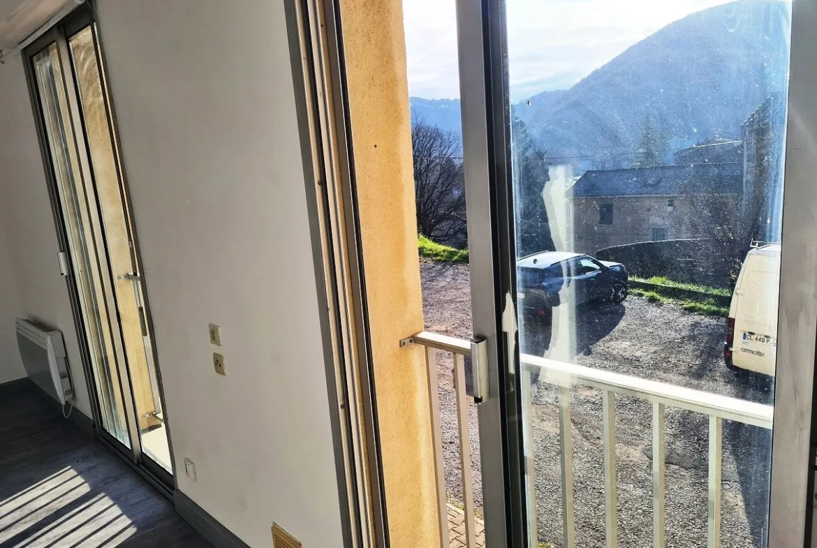 Joli studio 21 m² avec vue montagne à Cendras, idéal investissement locatif 