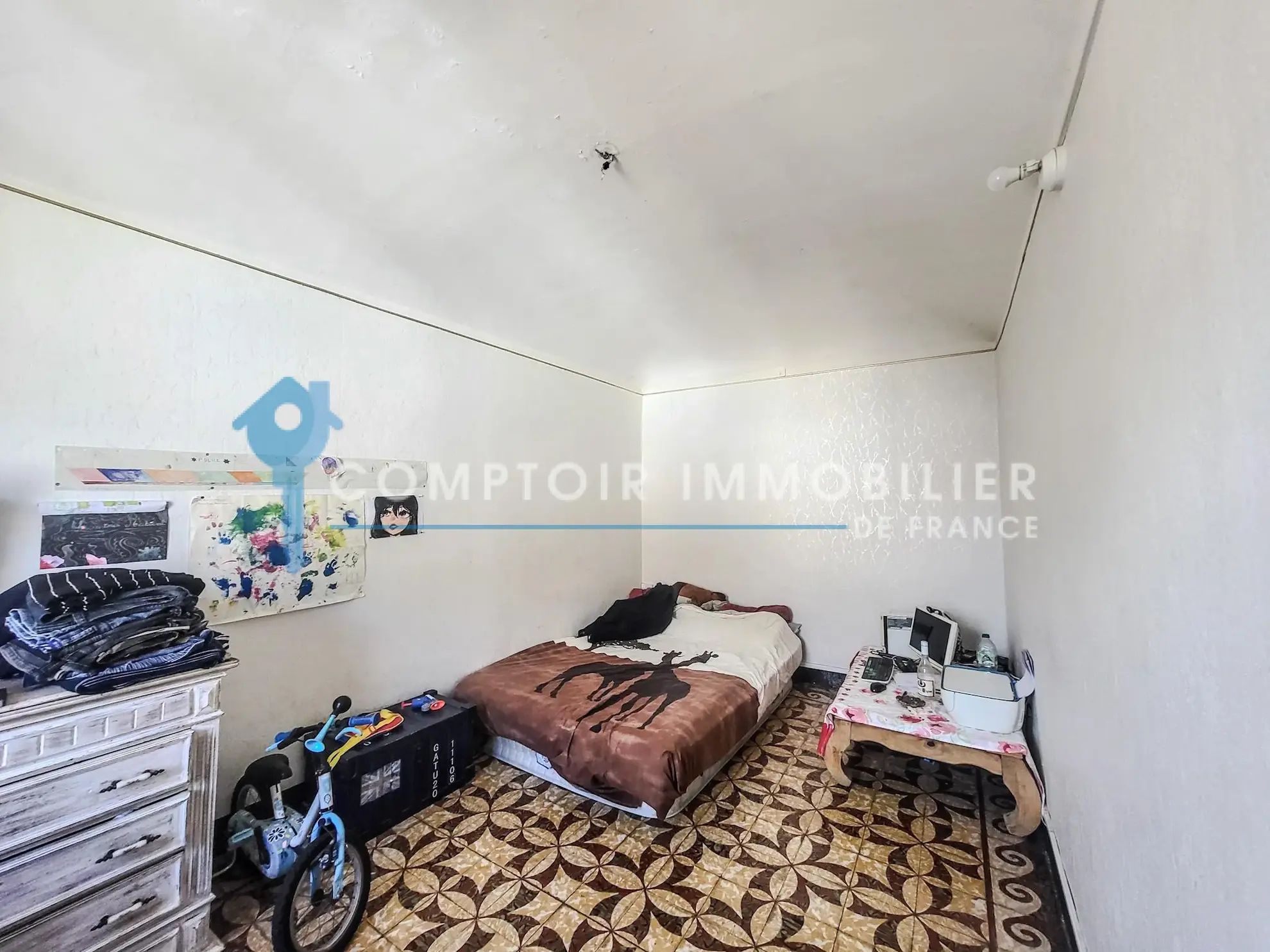 Appartement T4 loué à Saint Ambroix pour investissement locatif de 70m² 