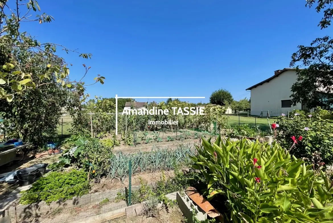 Maison individuelle lumineuse à Graulhet avec terrain constructible de 3450 m² 