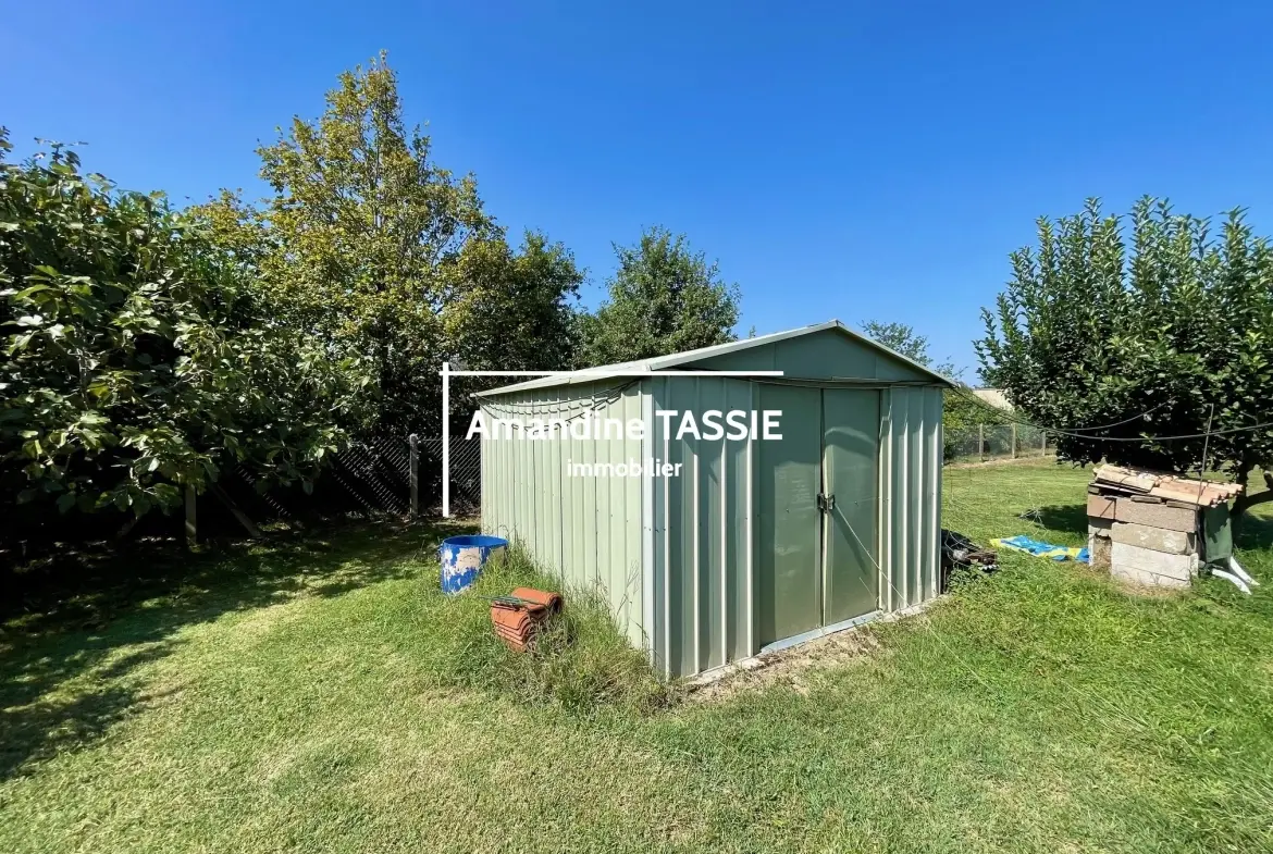 Maison individuelle lumineuse à Graulhet avec terrain constructible de 3450 m² 
