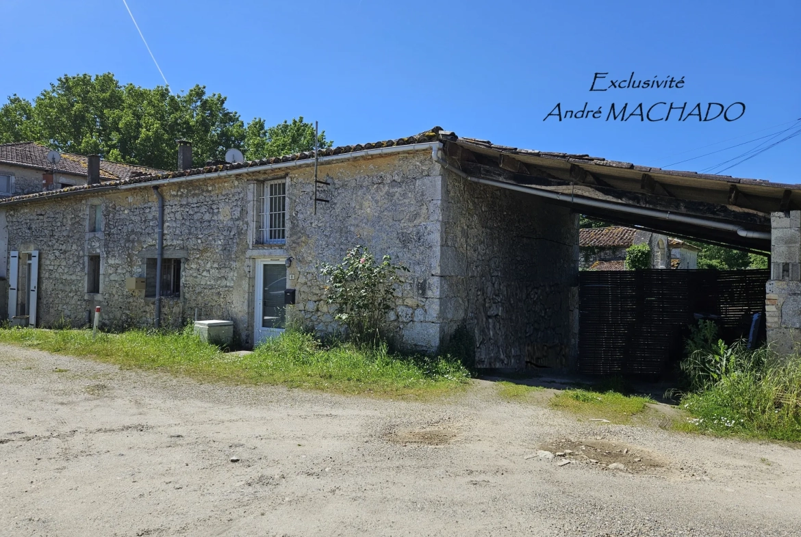 Ensemble immobilier à Vianne (47) avec 2 appartements à rénover, revenu locatif potentiel 