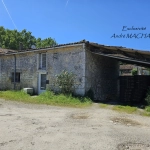 Ensemble immobilier à Vianne (47) avec 2 appartements à rénover, revenu locatif potentiel