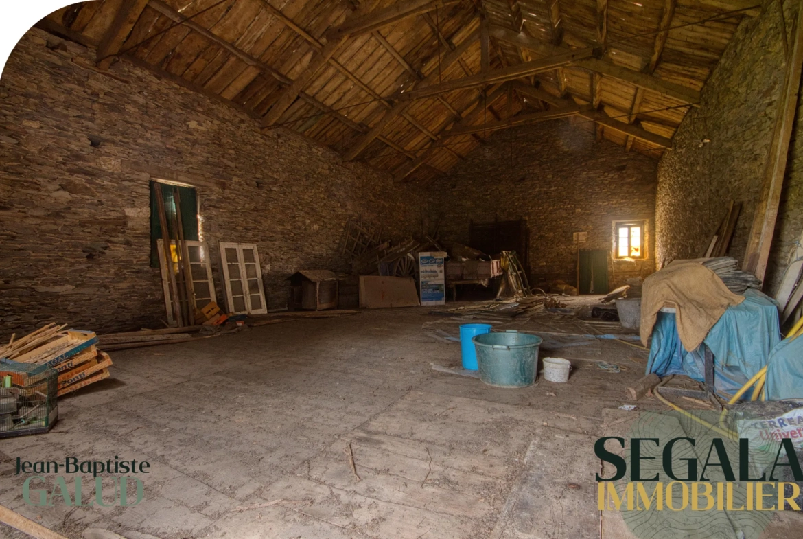 Ferme à vendre à Sainte Gemme près d’Albi, avec terrain et dépendances 
