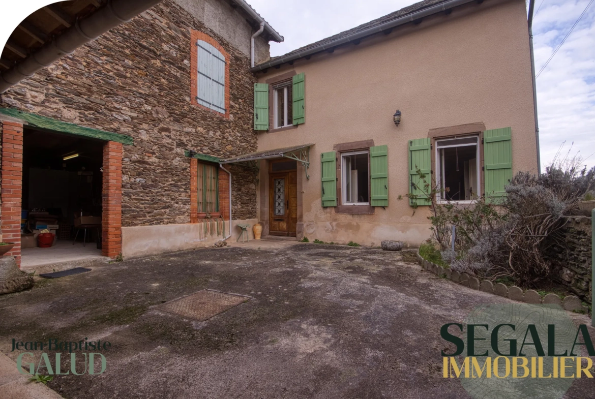 Ferme à vendre à Sainte Gemme près d’Albi, avec terrain et dépendances 
