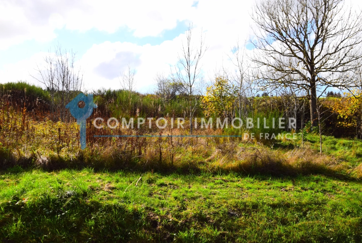 Terrain constructible de 900 m² à Coucouron en Ardèche à vendre 