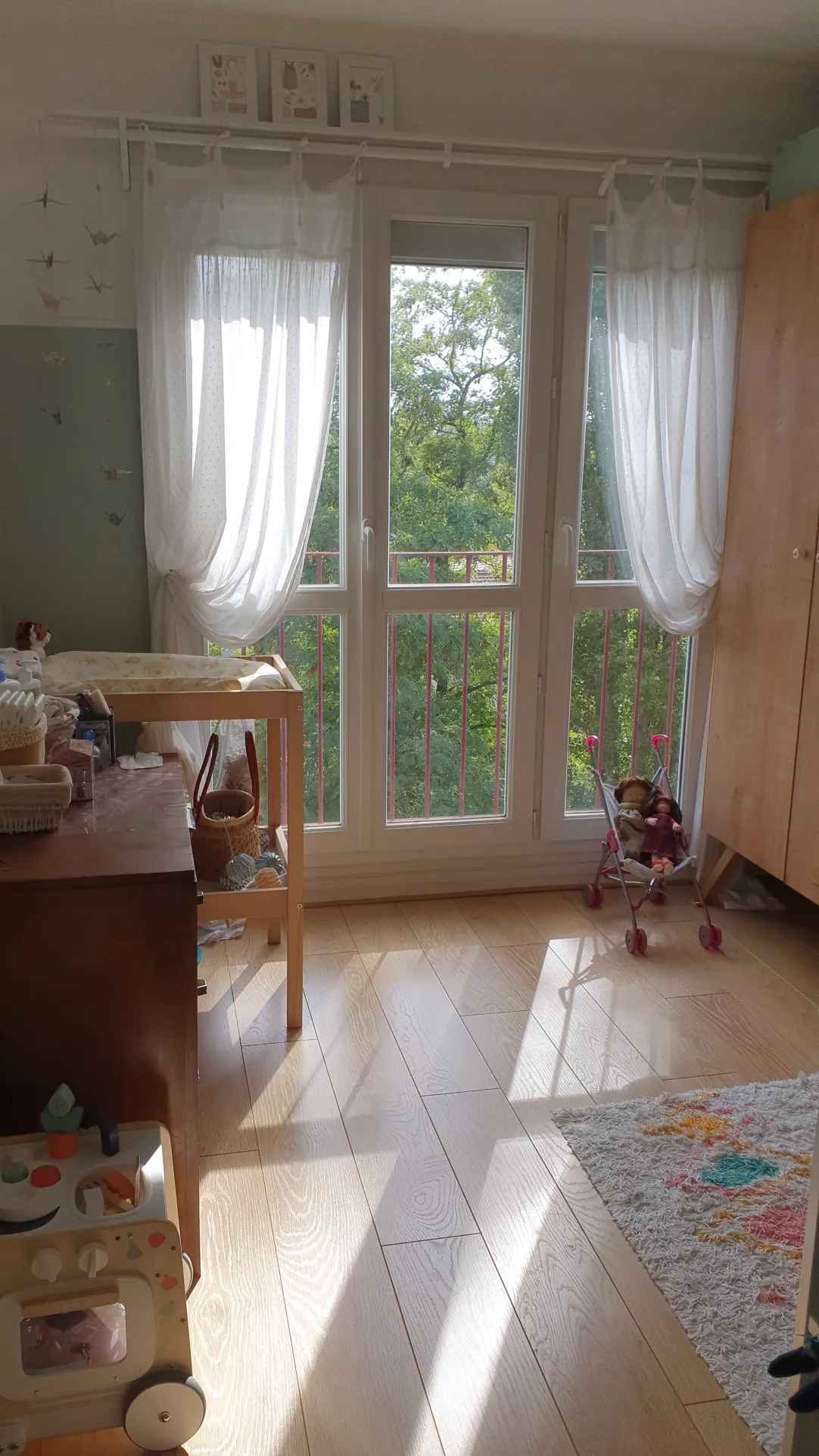 Appartement 3 pièces lumineux avec balcon, cave et parking à Yerres 