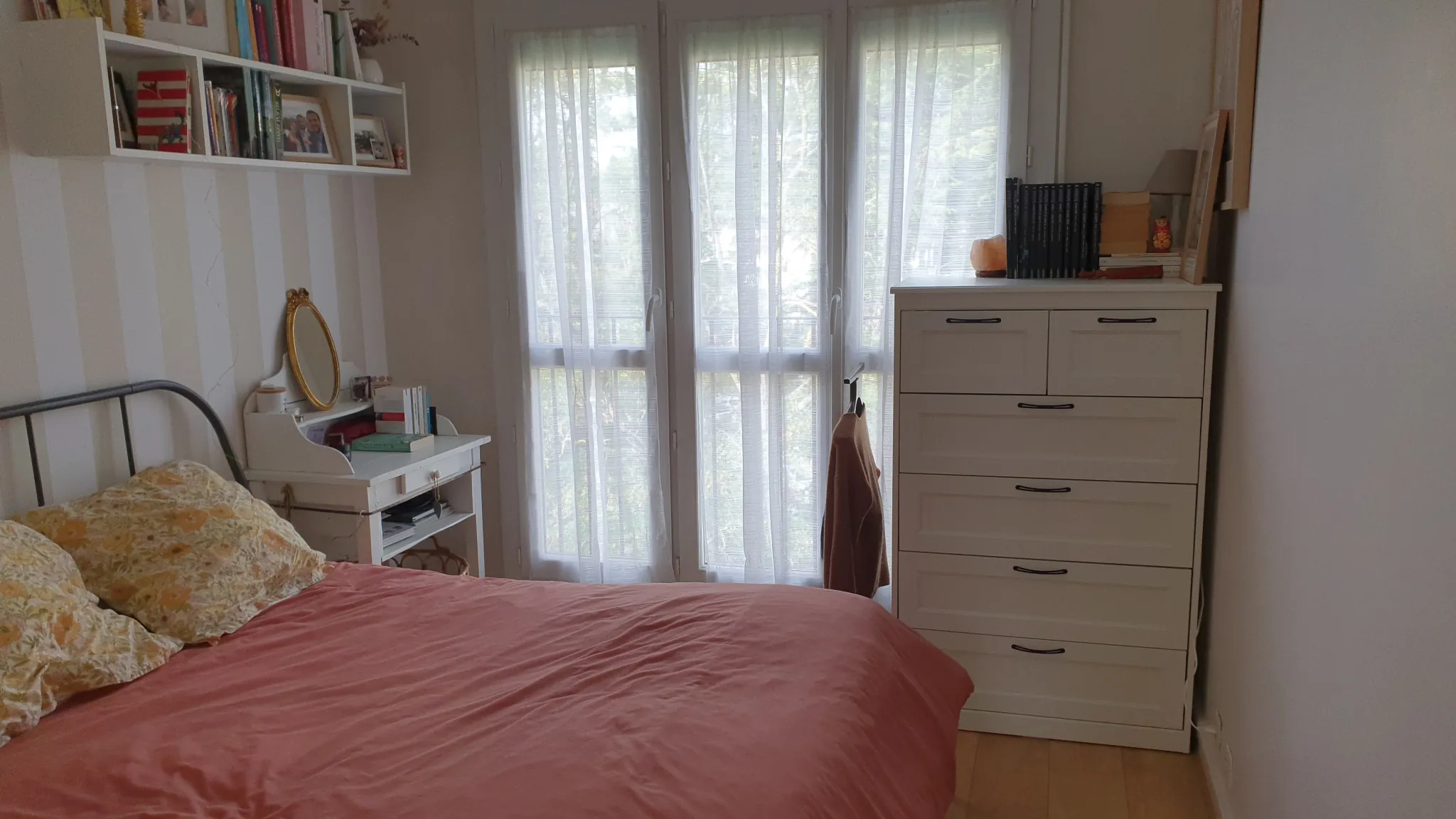 Appartement 3 pièces lumineux avec balcon, cave et parking à Yerres 