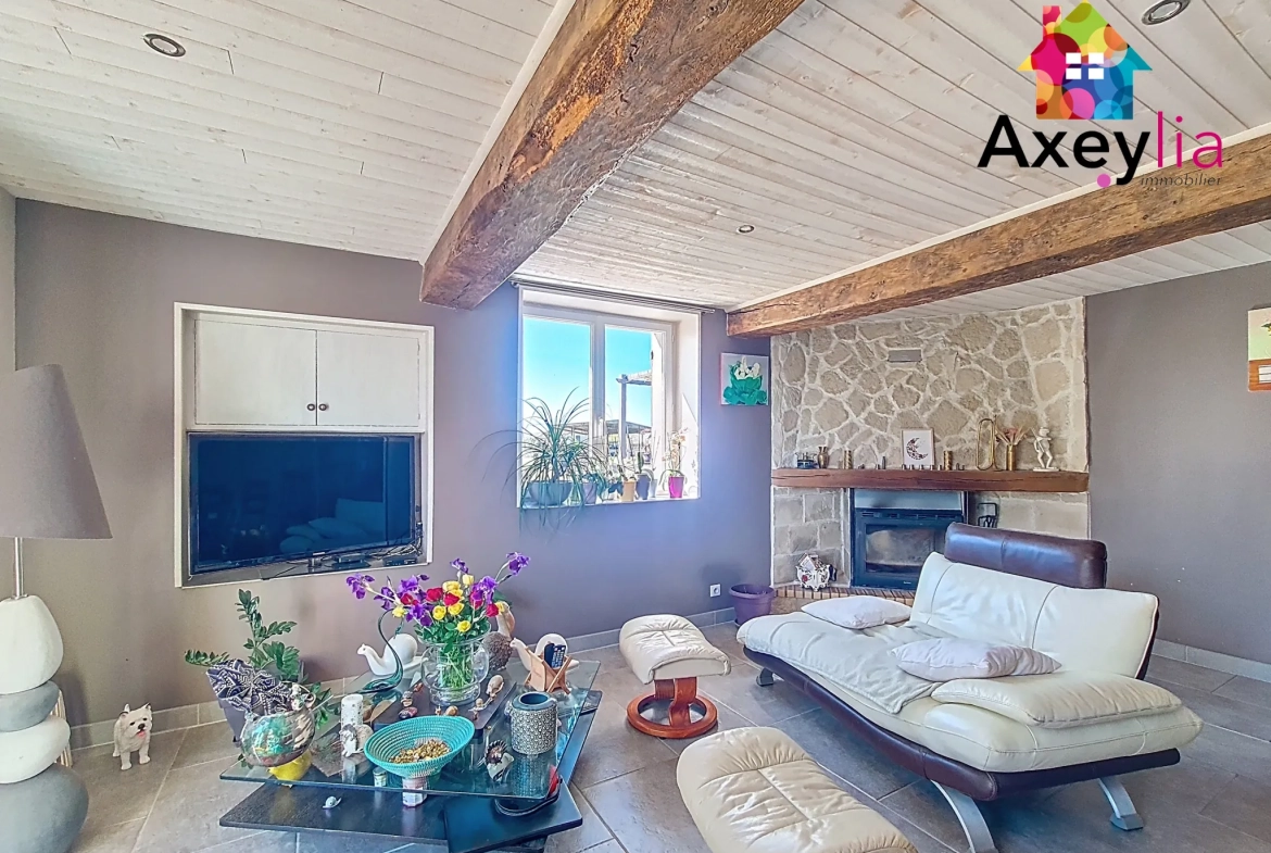 Maison de plain-pied à vendre à Marcigny avec grand terrain et dépendances 